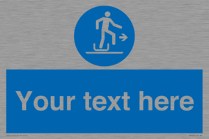 Custom Alighting from a toboggan to the right